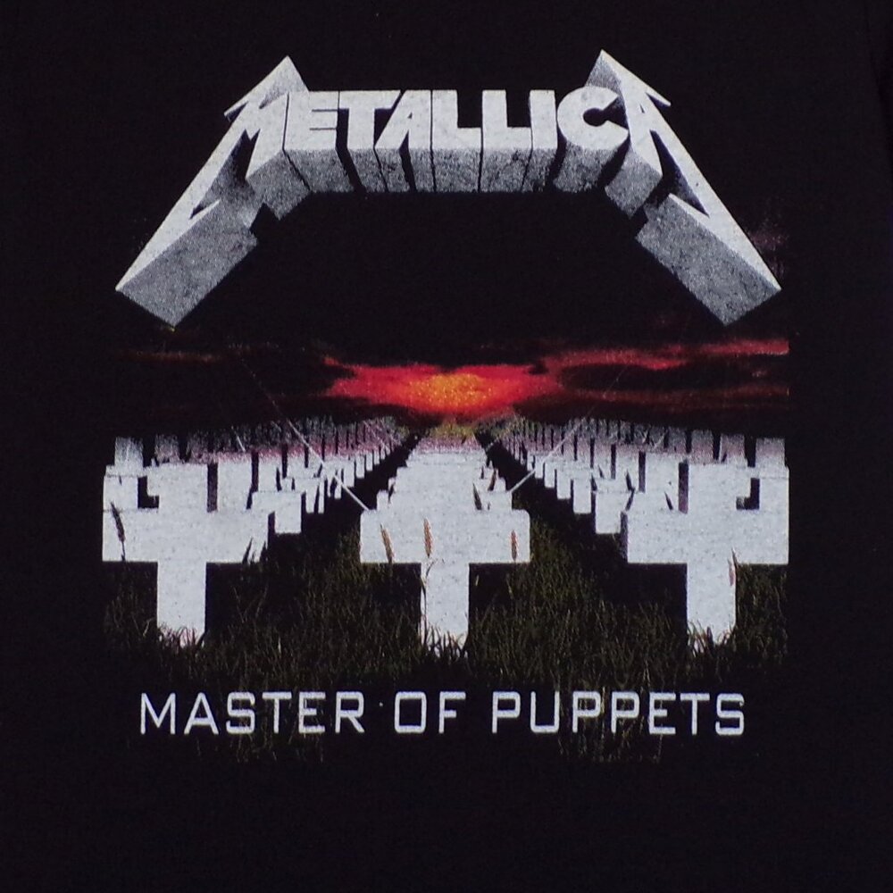 New "Metallica Master Of Puppets" Youth Silkscreen T-Shirt – XS–XL - Picture 2 of 2